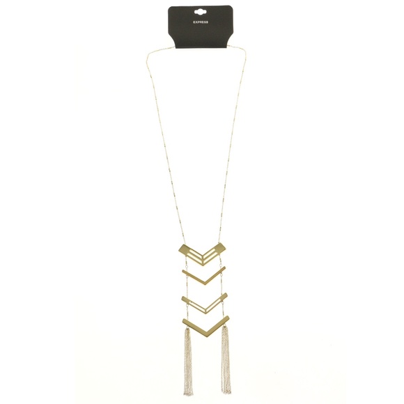 Express Jewelry - Express Long-Necklace Gold NWT